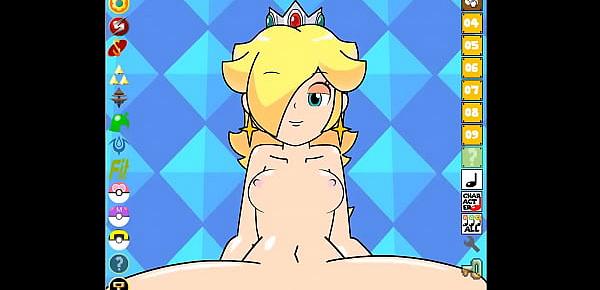  ppppU game - Mario  Princess Rosalina